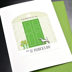 St, Patricks Day  " Blessing"  SP25 Greeting Card