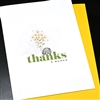 Thank You  " Elephant "  TY101 Greeting Card