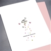 Wedding /  Bridal Shower  " Umbrella "  WD71 Greeting Card