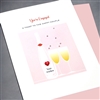 Wedding / Engagement " Red Heart "  WD74 Greeting Card