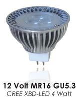 LED MR16 4XBD 25deg 2700k 240 lumens DAUER LED