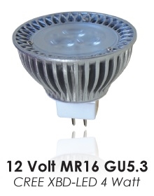 LED MR16 4XBD 100deg 3000k 250 lumens DAUER LED