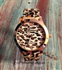 Chelsea Cheetah Print Watch