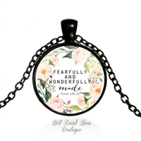 Fearfully & Wonderfully Made Psalm 139:14 Necklace