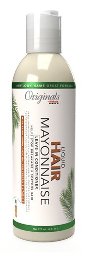 Africas Best Orig Hair Mayo Liquid Leave-In Condition 6oz (10430)<br><br><br>Case Pack Info: 12 Units