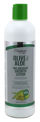 Africas Best Orig Olive & Aloe Anti-Breakage Grow Lotion 12oz (10442)<br><br><br>Case Pack Info: 12 Units