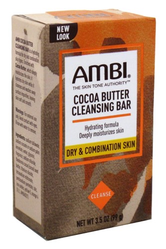 Ambi Cleansing Bar Soap Cocoa Butter 3.5oz (10846)<br><br><br>Case Pack Info: 24 Units