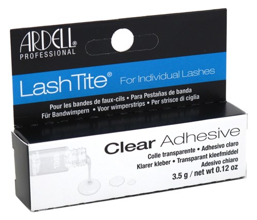 Ardell Lashtite Adhesive Clear 0.12oz Bottle (Black Package) (11676)<br><br><span style="color:#FF0101"><b>12 or More=Unit Price $2.59</b></span style><br>Case Pack Info: 72 Units