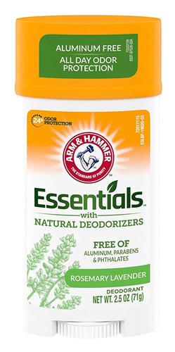 Arm & Hammer Deodorant 2.5oz Essentials Rosemary Lavender (13443)<br><br><br>Case Pack Info: 12 Units