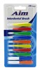 Aim Interdental Brush 10 Count (12 Pieces) (13694)<br><br><br>Case Pack Info: 4 Units