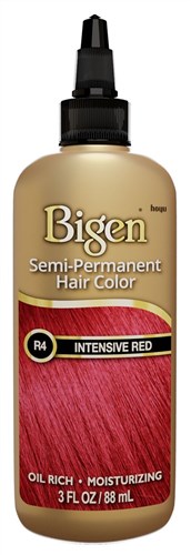 Bigen Semi-Permanent Haircolor #R4 Intensive Red 3oz (14003)<br><br><br>Case Pack Info: 36 Units