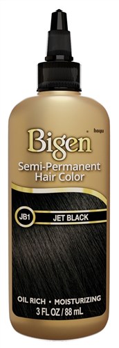 Bigen Semi-Permanent Haircolor #Jb1 Jet Black 3oz (14008)<br><br><br>Case Pack Info: 36 Units