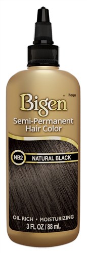 Bigen Semi-Permanent Haircolor #Nb2 Natural Black 3oz (14011)<br><br><br>Case Pack Info: 36 Units