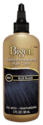 Bigen Semi-Permanent Haircolor #Bb1 Blue Black 3oz (14013)<br><br><br>Case Pack Info: 36 Units