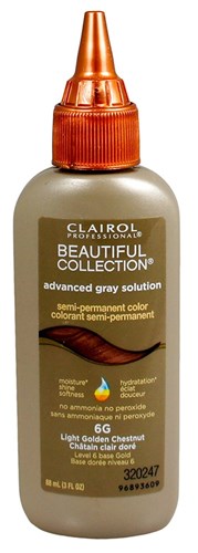 Clairol Beautiful Ags Coll. #6G Light Golden Chestnut 3oz (16287)<br> <span style="color:#FF0101">(ON SPECIAL 13% OFF)</span style><br><span style="color:#FF0101"><b>12 or More=Special Unit Price $3.78</b></span style><br>Case Pack Info: 48 Units