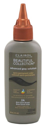 Clairol Beautiful Ags Coll. #2A Rich Dark Brown 3oz (16296)<br> <span style="color:#FF0101">(ON SPECIAL 13% OFF)</span style><br><span style="color:#FF0101"><b>12 or More=Special Unit Price $3.78</b></span style><br>Case Pack Info: 48 Units