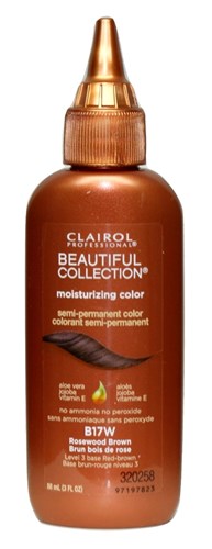 Clairol Beautiful Coll. #B17W Rosewood Brown 3oz (16315)<br> <span style="color:#FF0101">(ON SPECIAL 14% OFF)</span style><br><span style="color:#FF0101"><b>12 or More=Special Unit Price $3.17</b></span style><br>Case Pack Info: 48 Units