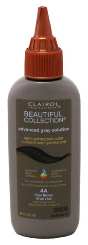 Clairol Beautiful Ags Coll. #4A Chai Brown 3oz (16327)<br> <span style="color:#FF0101">(ON SPECIAL 13% OFF)</span style><br><span style="color:#FF0101"><b>12 or More=Special Unit Price $3.78</b></span style><br>Case Pack Info: 48 Units