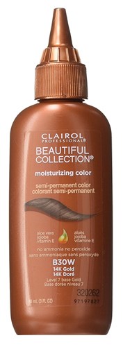 Clairol Beautiful Coll. #B30W 14K Gold 3oz (16335)<br><span style="color:#FF0101">(ON SPECIAL 6% OFF)</span style><br><span style="color:#FF0101"><b>12 or More=Special Unit Price $3.47</b></span style><br>Case Pack Info: 48 Units