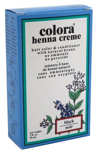 Colora Henna Creme Hair Color Black 2oz (17400)<br><br><span style="color:#FF0101"><b>12 or More=Unit Price $6.86</b></span style><br>Case Pack Info: 72 Units