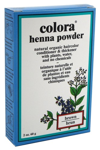 Colora Henna Powder Hair Color Brown 2oz (17435)<br> <span style="color:#FF0101">(ON SPECIAL 7% OFF)</span style><br><span style="color:#FF0101"><b>12 or More=Special Unit Price $4.40</b></span style><br>Case Pack Info: 72 Units