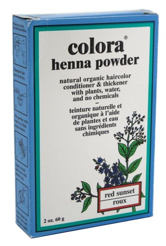 Colora Henna Powder Hair Color Red Sunset 2oz (17475)<br> <span style="color:#FF0101">(ON SPECIAL 7% OFF)</span style><br><span style="color:#FF0101"><b>12 or More=Special Unit Price $4.40</b></span style><br>Case Pack Info: 72 Units