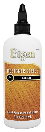Bigen Semi-Permanent Haircolor #A4 Amber 3oz (17548)<br><br><br>Case Pack Info: 36 Units