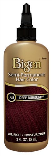 Bigen Semi-Permanent Haircolor #Bg2 Deep Burgundy 3oz (17549)<br><br><br>Case Pack Info: 36 Units