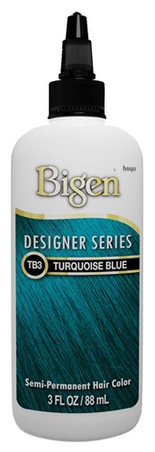 Bigen Semi-Permanent Haircolor #Tb3 Turquoise Blue 3oz (17558)<br><br><br>Case Pack Info: 36 Units