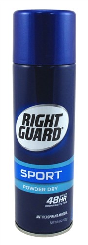 Right Guard Sport 6oz Aerosol Powder Dry 48Hr Antiperspirant (18886)<br><br><br>Case Pack Info: 12 Units