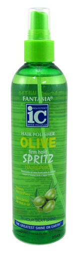 Fantasia Spritz Olive Firm Hold Hairspray 10oz (21468)<br><br><br>Case Pack Info: 6 Units
