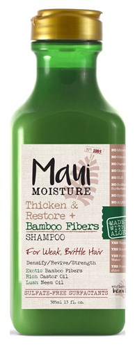 Maui Moisture Shampoo Bamboo Fibers 13oz (Thicken/Restore) (41947)<br><br><br>Case Pack Info: 4 Units