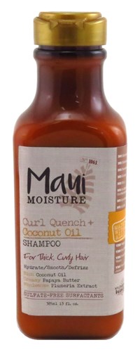 Maui Moisture Shampoo Coconut Oil 13oz (Curl Quench) (41961)<br><br><br>Case Pack Info: 4 Units