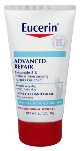 Eucerin Creme Advanced Repair Hand 2.7oz Tube (42754)<br><br><br>Case Pack Info: 12 Units