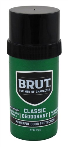 Brut Deodorant 2.7oz Round Solid Classic (47936)<br><br><span style="color:#FF0101"><b>12 or More=Unit Price $2.30</b></span style><br>Case Pack Info: 12 Units