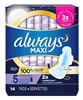 Always Pads Size 5 Maxi 14 Count Extra Heavy Overnight (51598)<br><br><br>Case Pack Info: 3 Units