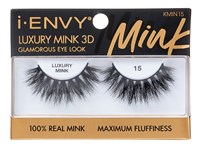 Kiss I Envy Luxury Mink 3D 15 Lashes (60491)<br><br><span style="color:#FF0101"><b>12 or More=Unit Price $3.66</b></span style><br>Case Pack Info: 144 Units