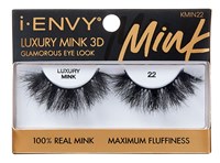 Kiss I Envy Luxury Mink 3D 22 Lashes (60509)<br><br><span style="color:#FF0101"><b>12 or More=Unit Price $3.66</b></span style><br>Case Pack Info: 72 Units