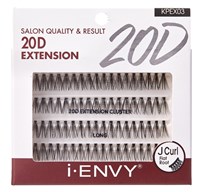 Kiss I Envy 20D Extension Long Lashes (60512)<br><br><span style="color:#FF0101"><b>12 or More=Unit Price $3.03</b></span style><br>Case Pack Info: 36 Units