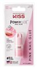 Kiss Powerflex Nail Glue Pink Tint 0.10oz (60790)<br><br><span style="color:#FF0101"><b>12 or More=Unit Price $1.84</b></span style><br>Case Pack Info: 36 Units