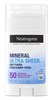 Neutrogena Ultra Sheer Spf#50 Mineral Face/Body Stick 1.5oz (62373)<br><br><br>Case Pack Info: 12 Units