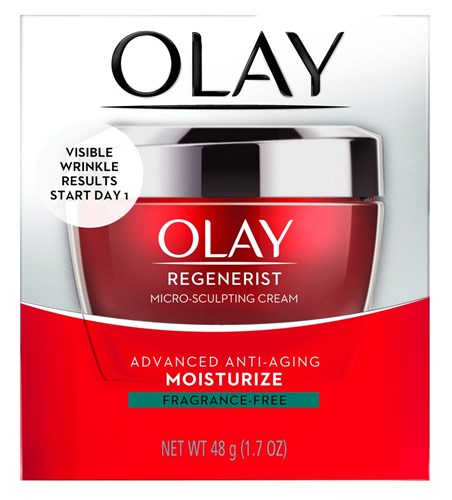 Olay Regenerist Micro-Sculptng Cream 1.7oz Jar Fragrance-Free (80082)<br><br><br>Case Pack Info: 12 Units