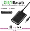 Audio 3.5mm input to Bluetooth Transmitter & adapter receiver for your TV or stereo | WiredCo 20 meters distance