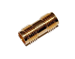 SMA Female/Female Coupler Adapter Gold Pins for Amateur Ham Radio | WiredCo