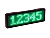 Green Programmable LED Digital Scrolling Name Tag ID Badge for Ham Radio | WiredCo