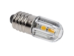 3000K warm white 3-watt incandescent equivalent LED E10 screw base sockets