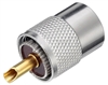 UHF MALE connector 884645115486 PL-259, gold