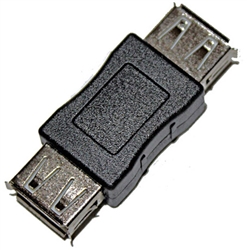 USB A Female to A Female Gender Changing Adapter Coupler | WiredCo