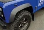 DA1979 - 30mm Extended Arches in Standard Style - Comes as a Front Pair Fits Defender