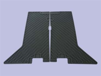 DA4427 - Rubber Footwell Mat Set - Rear In Black - By Autograph For Discovery 1